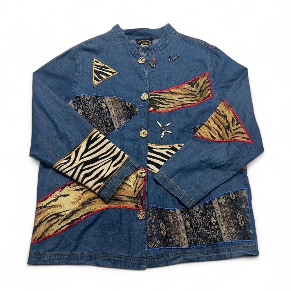 Allure vintage 90s animal print
